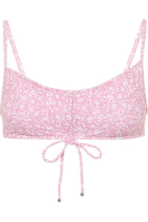 Simkhai Alina printed bikini top