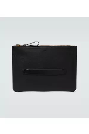 Tom Ford Men Suitcases & Luggage - Grained leather zipped portfolio
