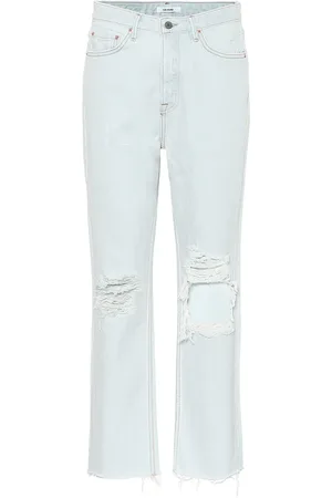 GRLFRND Mica high-rise straight jeans