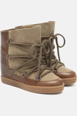 Isabel Marant Nowles shearling-lined ankle boots