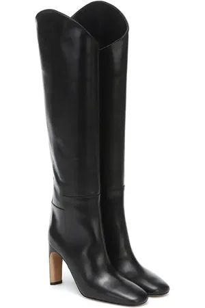 Jil Sander Leather knee-high boots