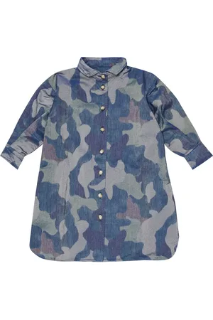 MORLEY Moon cotton-blend shirt dress