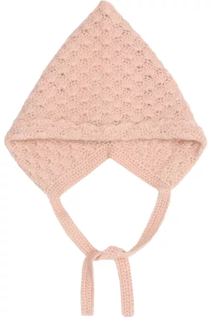 Caramel Baby Curlew cashmere hat