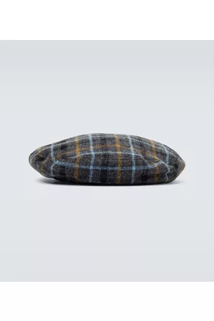 UNDERCOVER Wool checked beret