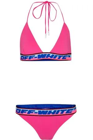 OFF-WHITE Logo bikini