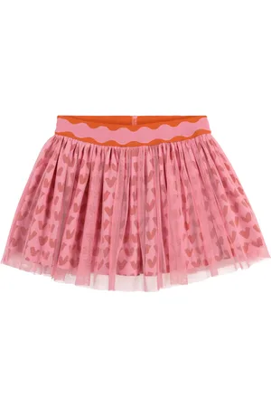 Stella McCartney Printed tulle skirt