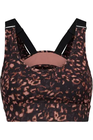 Varley Edris leopard-print sports bra