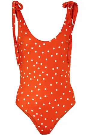 JOHANNA ORTIZ Cave Explorer polka-doe swimsuit