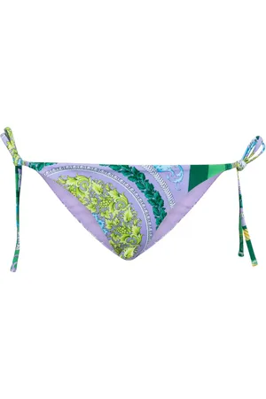 VERSACE Barocco Mosaic printed bikini bottoms