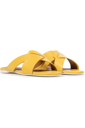 Robert Clergerie Issy leather slides