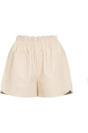 Stella McCartney Faux leather shorts