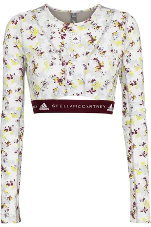 adidas Future Playground floral crop top
