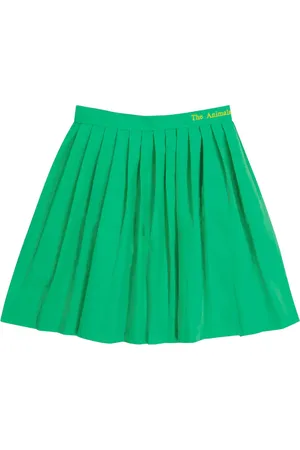 The Animals Observatory Cat pleated skirt