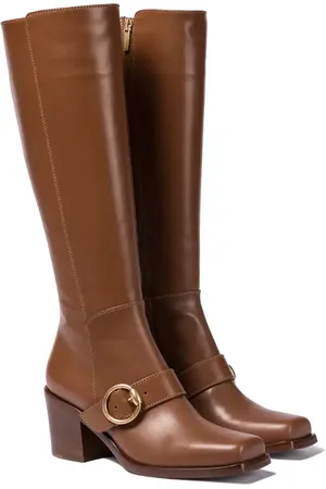 Gianvito Rossi Wayne 60 leather knee-high boots