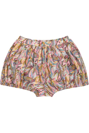 PAADE Jungle printed cotton shorts