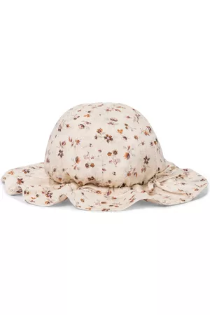 Caramel Girls Hats - Marlin floral sun hat
