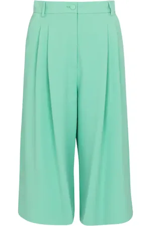 Dolce & Gabbana High-rise stretch-cady Bermuda shorts