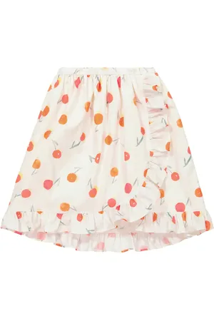 BONPOINT Sveva printed cotton skirt