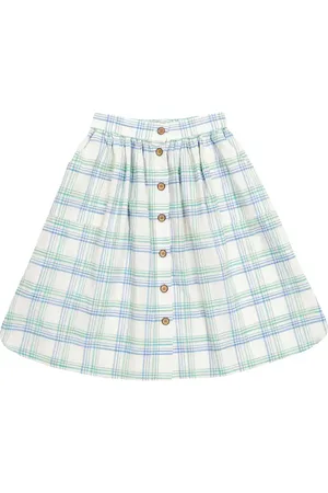 MORLEY Lea Concord checked cotton skirt