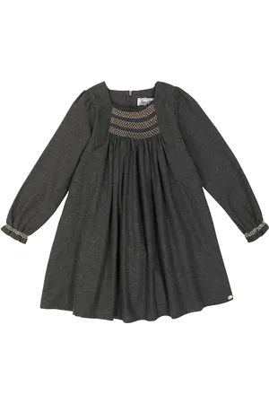 Tartine Et Chocolat Long-sleeved cotton dress