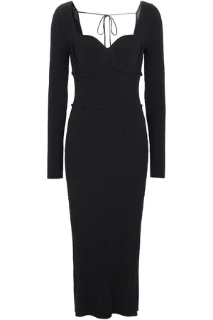 Altuzarra Louisa ribbed-knit midi dress