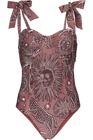 JOHANNA ORTIZ Mystic printed swimsuit