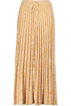 CHRISTOPHER ESBER Ribbed-knit midi skirt