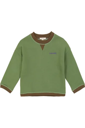 Caramel Balau cotton-blend sweatshirt