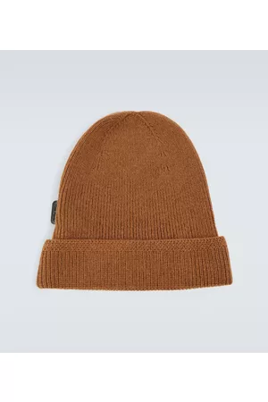 Tom Ford Men Beanies - Ribbed cashmere beanie