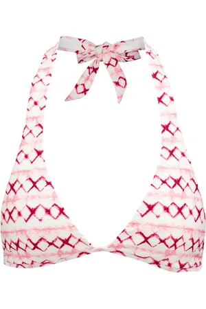 Heidi Klein Penida tie-dye halterneck bikini top