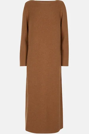 Loro Piana Visconti cashmere midi dress