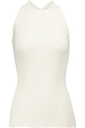 PETAR PETROV Edvina cut-out silk tank top