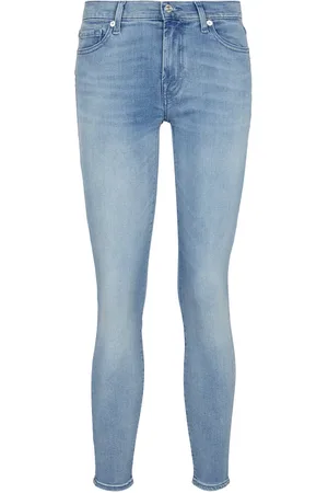 7 for all Mankind The Skinny B(air) mid-rise jeans