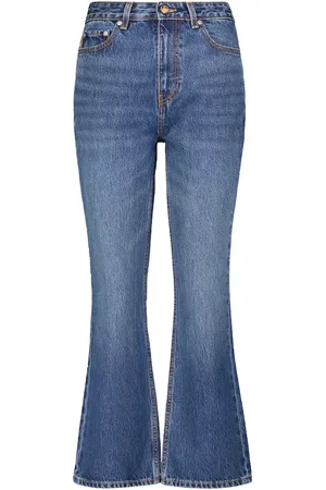 Ganni High-rise straight jean