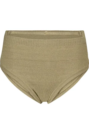 Jacquemus La Culotte Picchu stretch linen-blend briefs
