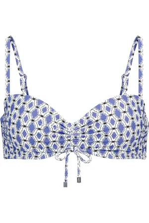 Heidi Klein Sahara printed bikini top