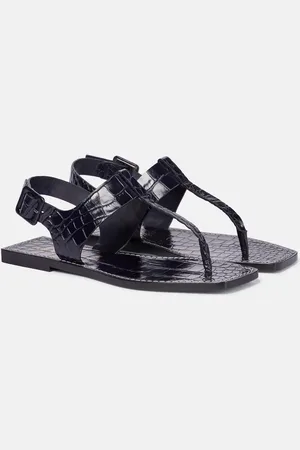 Christian Louboutin Cubongo croc-effect leather thong sandals