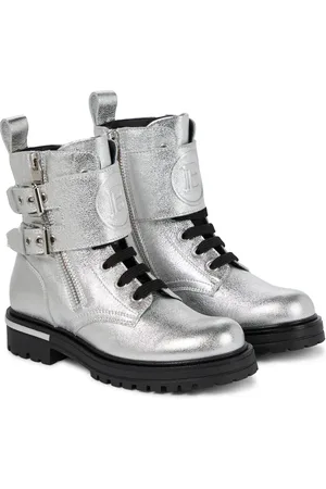 Balmain Leather combat boots