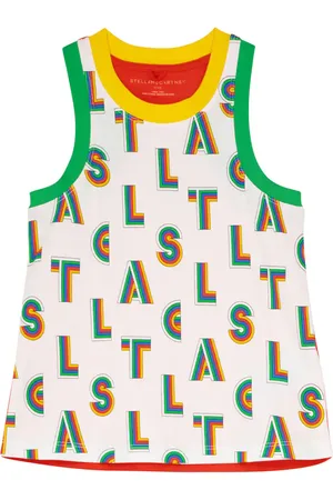 Stella McCartney Stella Sport printed cotton tank top