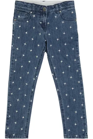 Stella McCartney High-rise stretch-cotton jeans