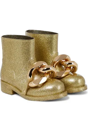 J.W.Anderson Chain glitter ankle boots