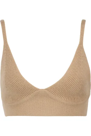 Simkhai Aeris ribbed-knit bra