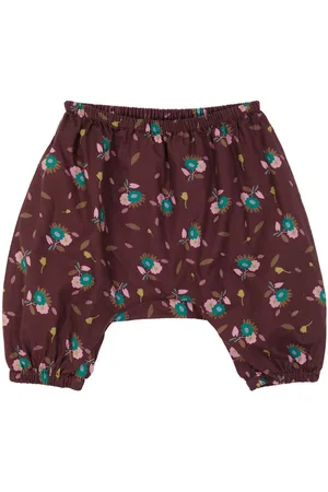 Caramel Baby Faraday printed cotton pants