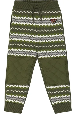 Burberry Wool and cashmere knit sweatpants