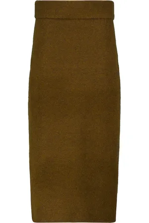 Proenza Schouler Mid-rise knit midi skirt