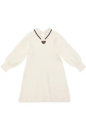 Burberry Clarisa teddy wool knit dress