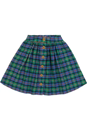 MORLEY Mistral checked cotton skirt