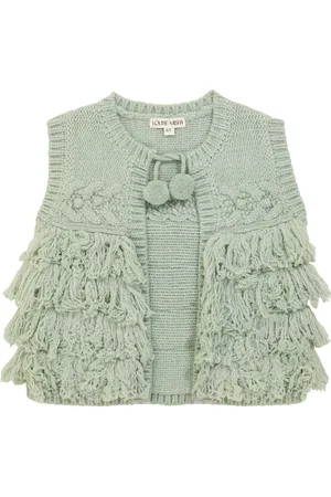 Louise Misha Sylvania fringe-trimmed vest