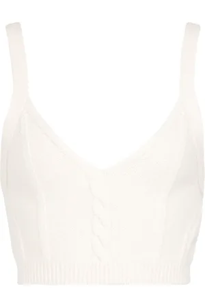 Simkhai Issa wool-blend knit bralette