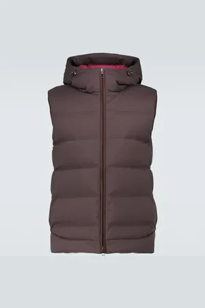 Loro Piana Hooded down vest